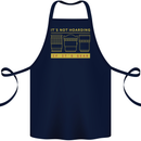 Camera Sutra Funny Photography Photographer Cotton Apron 100% Organic Navy Blue