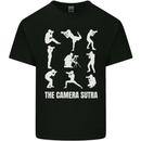 Camera Sutra Funny Photography Photographer Kids T-Shirt Childrens Black