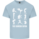 Camera Sutra Funny Photography Photographer Kids T-Shirt Childrens Light Blue