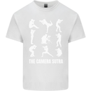 Camera Sutra Funny Photography Photographer Kids T-Shirt Childrens White