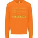 Camera Sutra Funny Photography Photographer Mens Sweatshirt Jumper Orange