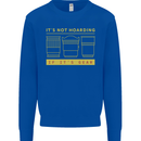 Camera Sutra Funny Photography Photographer Mens Sweatshirt Jumper Royal Blue