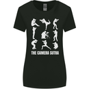 Camera Sutra Funny Photography Photographer Womens Wider Cut T-Shirt Black