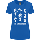 Camera Sutra Funny Photography Photographer Womens Wider Cut T-Shirt Royal Blue