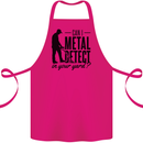 Can I Metal Detect Funny Detector Detecting Cotton Apron 100% Organic Pink
