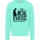 Can I Metal Detect Funny Detector Detecting Kids Sweatshirt Jumper Peppermint