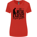 Can I Metal Detect Funny Detector Detecting Womens Wider Cut T-Shirt Red