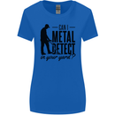 Can I Metal Detect Funny Detector Detecting Womens Wider Cut T-Shirt Royal Blue