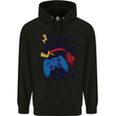 Can't Hear You Gamer Video Games Joypad Mens 80% Cotton Hoodie Black