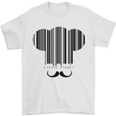 Chef Barcode Hat Baker Cooking Baking Mens T-Shirt 100% Cotton White