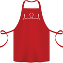 Chef Pulse Baker Cook Cooking Hat Baking Cotton Apron 100% Organic Red