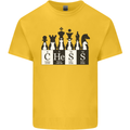 Chess Elements Periodic Table Kids T-Shirt Childrens Yellow