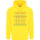 Christmas Bearded Dragon Xmas Reptile Childrens Kids Hoodie Yellow