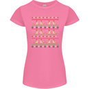 Christmas Bearded Dragon Xmas Reptile Womens Petite Cut T-Shirt Azalea