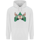 Christmas Elf Video Game Controller Joypad Xmas Mens 80% Cotton Hoodie White