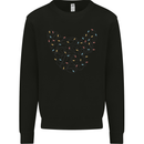 Christmas French Bulldog Dog Xmas Mens Sweatshirt Jumper Black