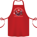 Christmas Funny Santa Trust Xmas Believe Cotton Apron 100% Organic Red