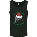 Christmas Gamer Pyjama Video Game Joypad Xmas Mens Vest Tank Top Black