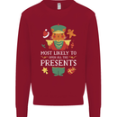 Christmas Nutcracker Presents Funny Xmas Mens Sweatshirt Jumper Red