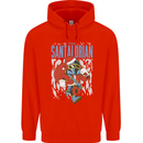 Christmas Parody Santalorian Funny Xmas Childrens Kids Hoodie Bright Red