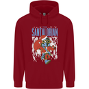 Christmas Parody Santalorian Funny Xmas Childrens Kids Hoodie Red