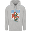 Christmas Parody Santalorian Funny Xmas Childrens Kids Hoodie Sports Grey