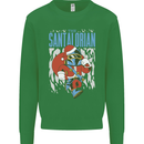 Christmas Parody Santalorian Funny Xmas Mens Sweatshirt Jumper Irish Green
