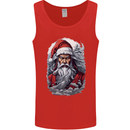 Christmas Samurai Shogun MMA Warrior Mens Vest Tank Top Red