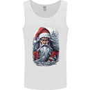 Christmas Samurai Shogun MMA Warrior Mens Vest Tank Top White