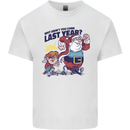 Christmas Santa Naughty List Funny Xmas Kids T-Shirt Childrens White