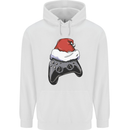 Christmas Video Game Controller Gaming Joypad Childrens Kids Hoodie White