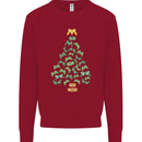 Christmas Video Game Controller Tree Joypad Xmas Kids Sweatshirt Jumper Red