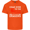 Come to the Welsh Side Dragons Wales Rugby Kids T-Shirt Childrens Orange