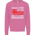 Come to the Welsh Side Dragons Wales Rugby Mens Sweatshirt Jumper Azalea