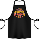 Coming Soon New Baby Pregnancy Pregnant Cotton Apron 100% Organic Black