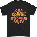 Coming Soon New Baby Pregnancy Pregnant Mens T-Shirt 100% Cotton Black