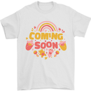 Coming Soon New Baby Pregnancy Pregnant Mens T-Shirt 100% Cotton White