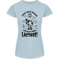Cows Have Hooves Because They Lack Toes Womens Petite Cut T-Shirt Light Blue
