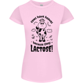 Cows Have Hooves Because They Lack Toes Womens Petite Cut T-Shirt Light Pink