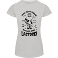 Cows Have Hooves Because They Lack Toes Womens Petite Cut T-Shirt Sports Grey