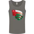Curled Oman Flag Omani Day Football Mens Vest Tank Top Charcoal