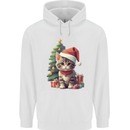 Cute Christmas With Presents and Tree Childrens Kids Hoodie White