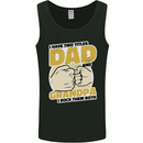 Dad & Grandpa Funny Fathers Day Grandparent Mens Vest Tank Top Black