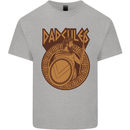 Dadcules Funny Fathers Day Gym Kids T-Shirt Childrens Sports Grey