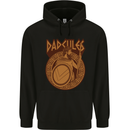 Dadcules Funny Fathers Day Gym Mens 80% Cotton Hoodie Black