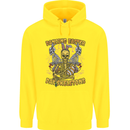 Dancing Easter Day Skeletons Skulls Childrens Kids Hoodie Yellow