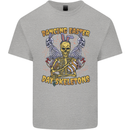 Dancing Easter Day Skeletons Skulls Kids T-Shirt Childrens Sports Grey