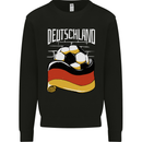 Deutschland Football German Germany Soccer Kids Sweatshirt Jumper Black
