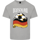 Deutschland Football German Germany Soccer Kids T-Shirt Childrens Sports Grey