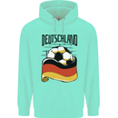 Deutschland Football Germany German Soccer Childrens Kids Hoodie Peppermint